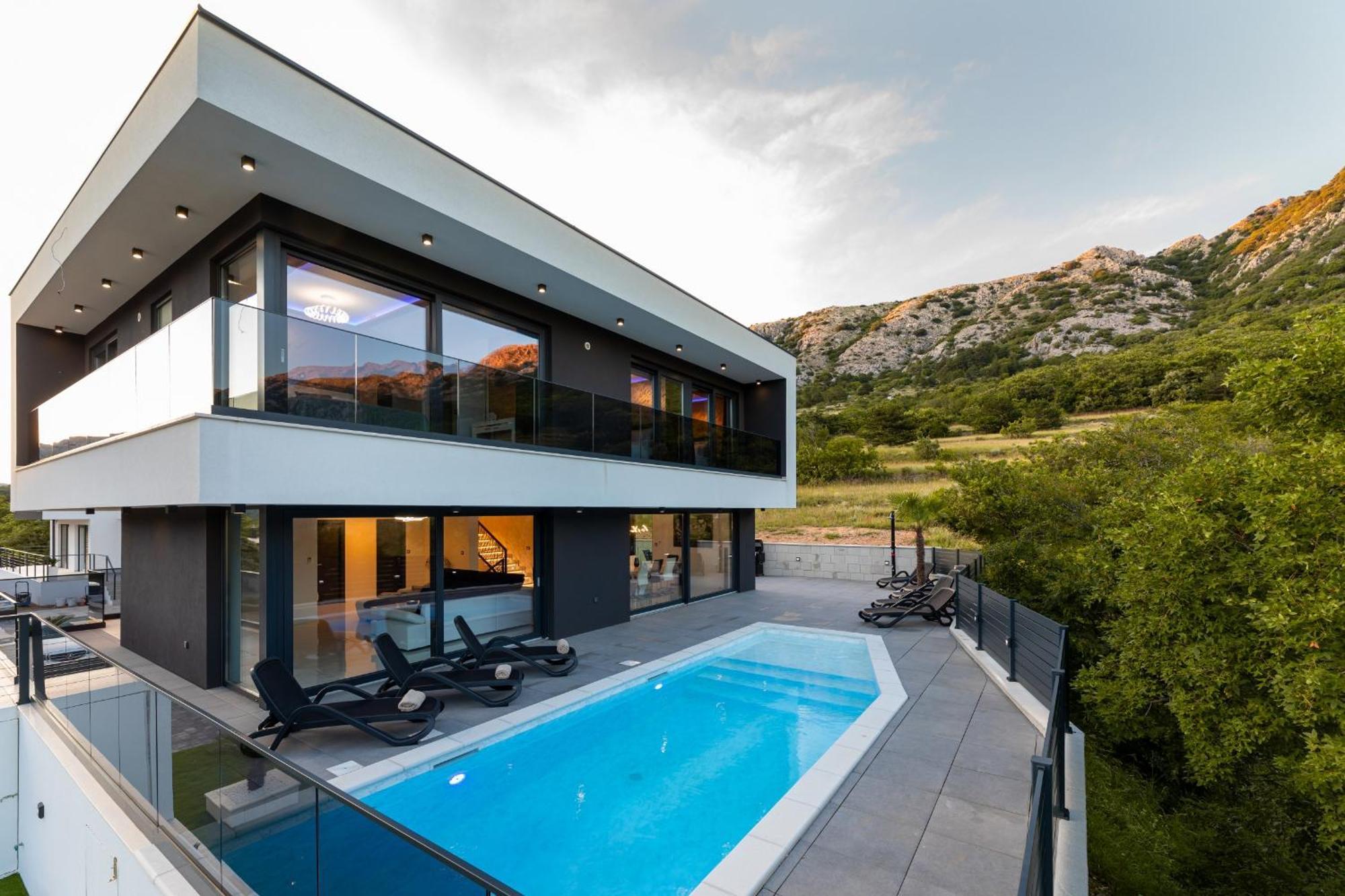 Villa Bellezza Draga Bašćanska Esterno foto