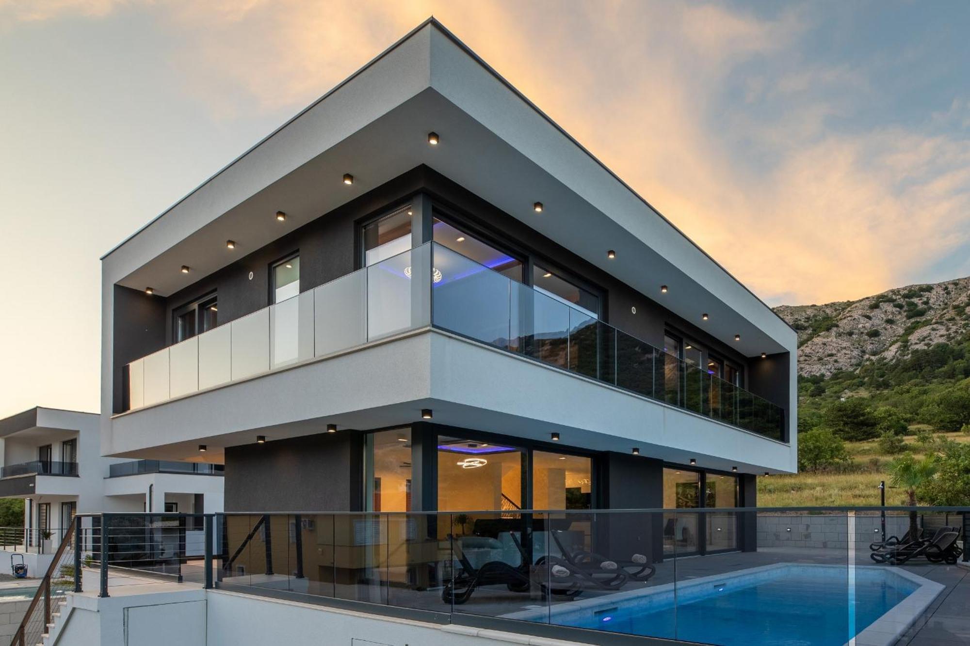 Villa Bellezza Draga Bašćanska Esterno foto