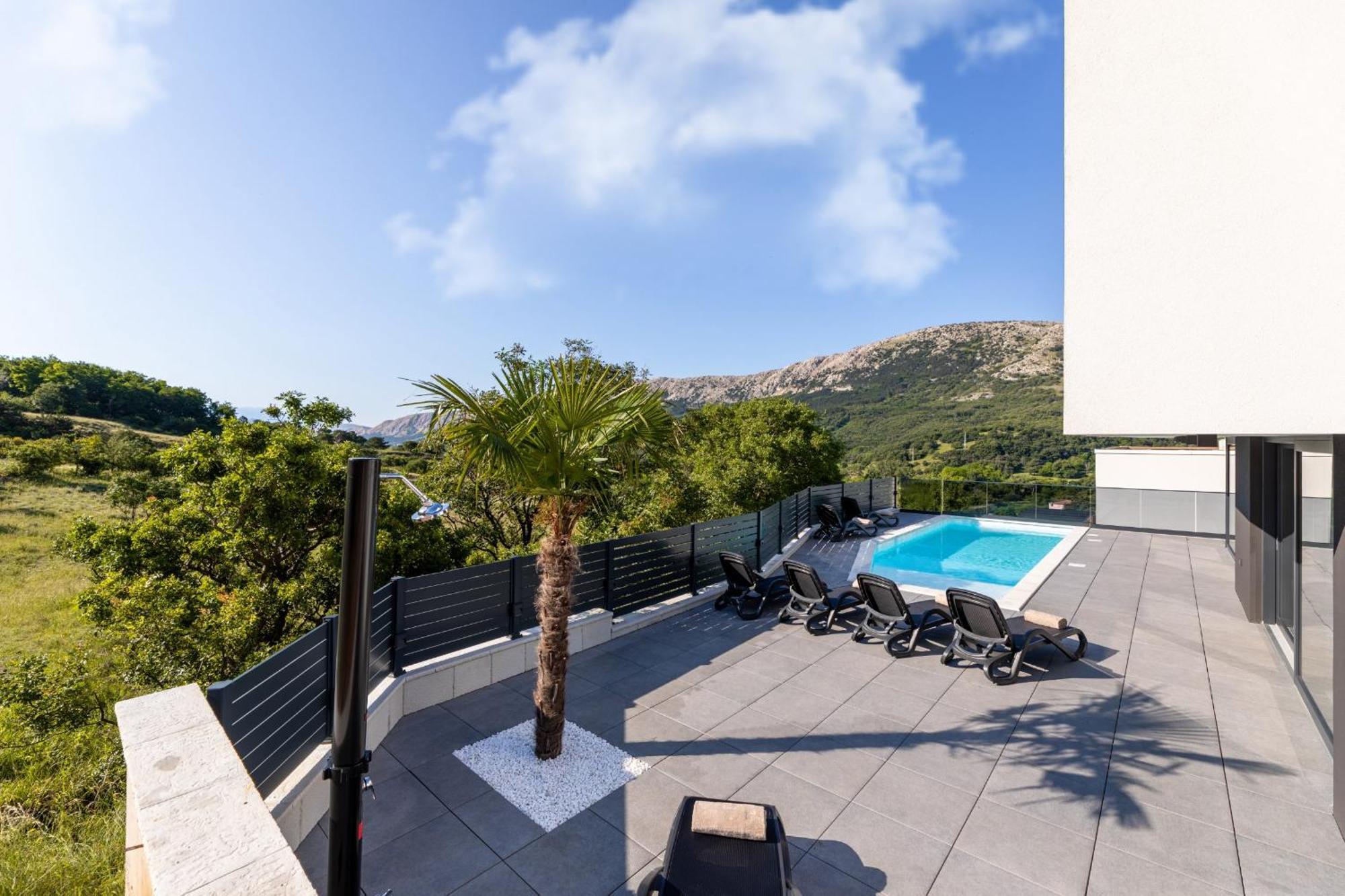 Villa Bellezza Draga Bašćanska Esterno foto
