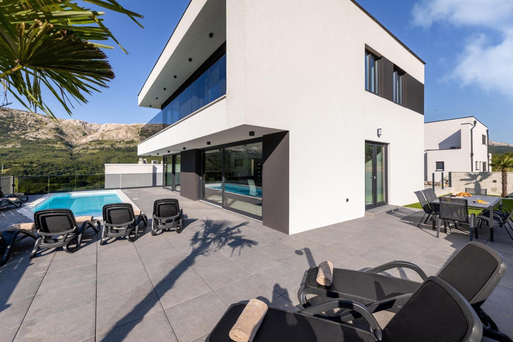 Villa Bellezza Draga Bašćanska Esterno foto