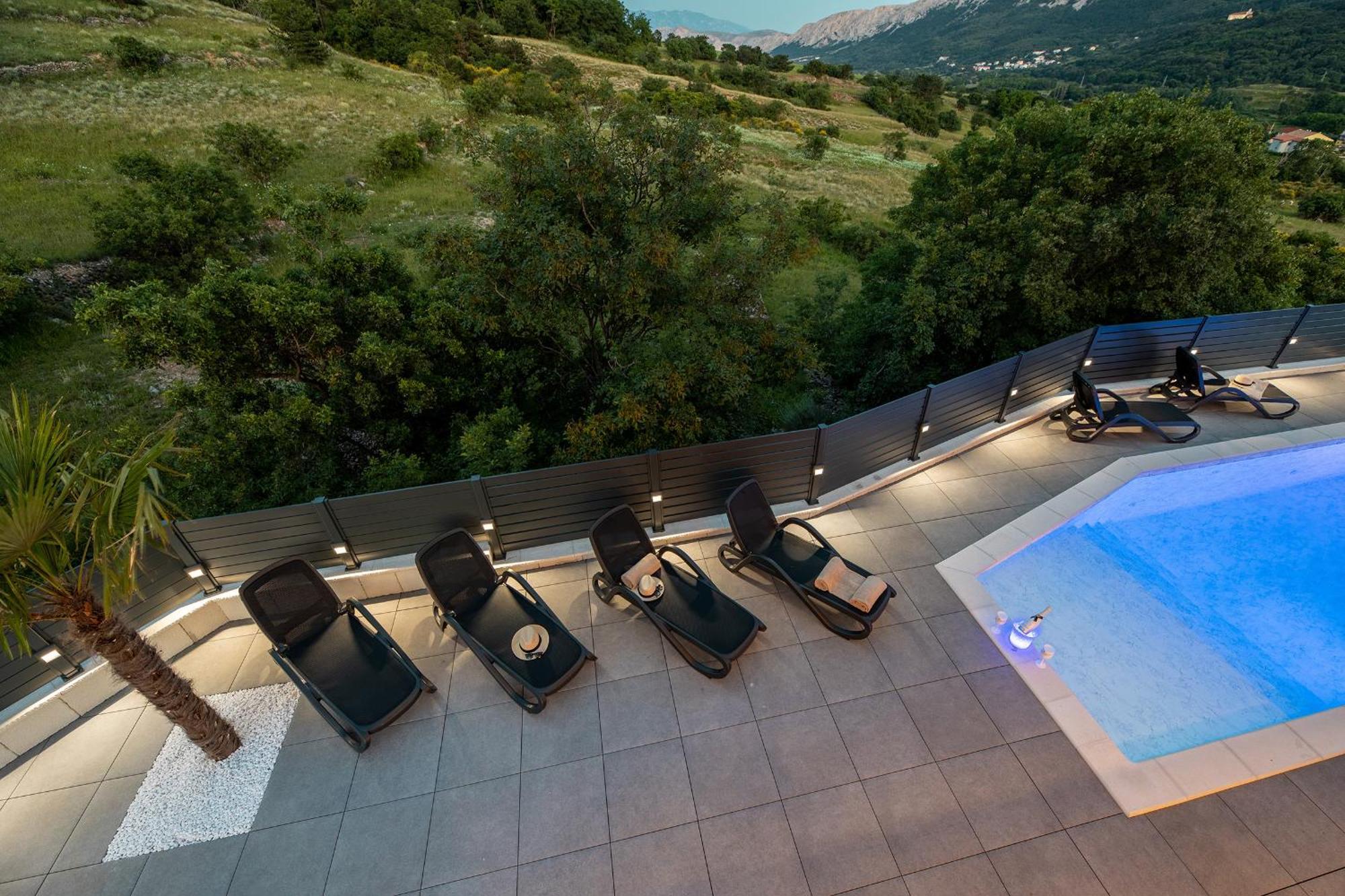 Villa Bellezza Draga Bašćanska Esterno foto